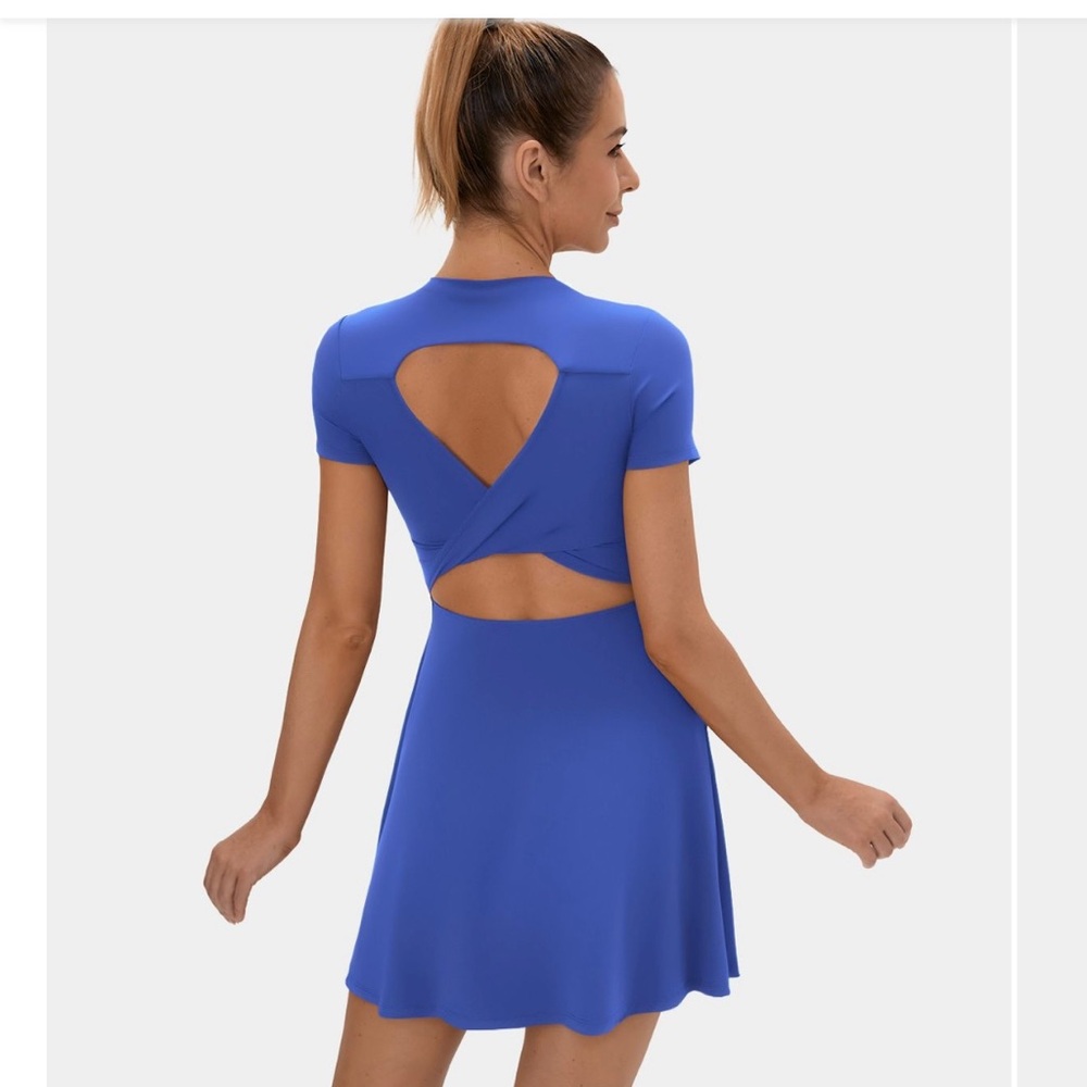 Halara Twisted Cut Out Mini Dance Dress